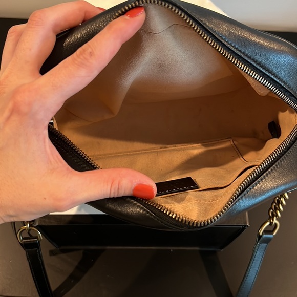 Nearly new Gucci Marmont small matelassé shoulder bag - Picture 5 of 12